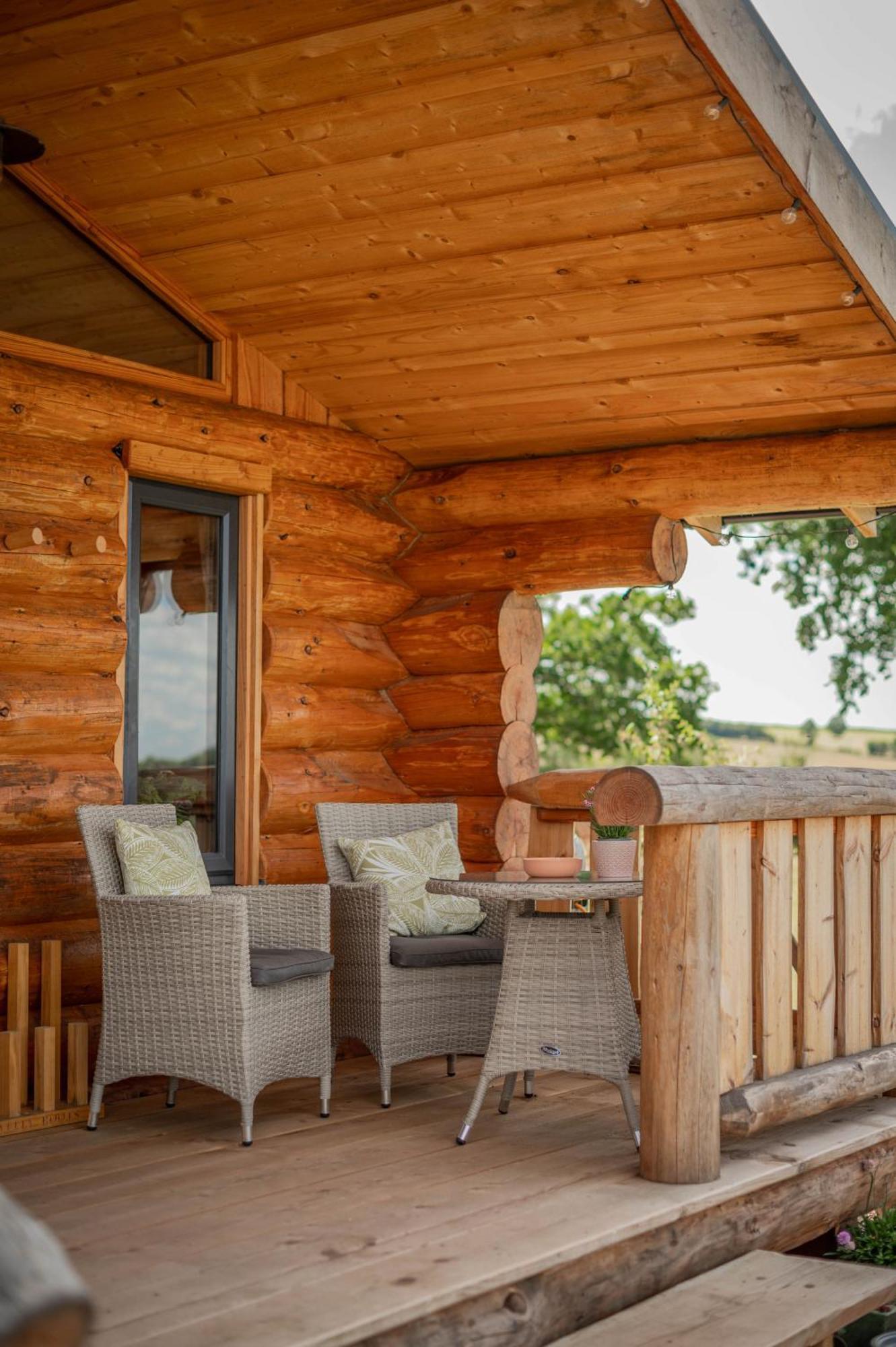 Rowan - Tedstone Log Cabins 브롬야드 외부 사진